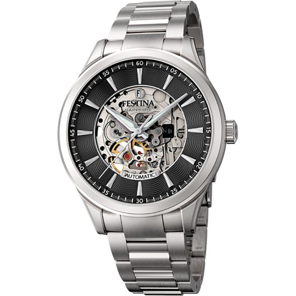 Festina F20536/4 Skeleton Horloge