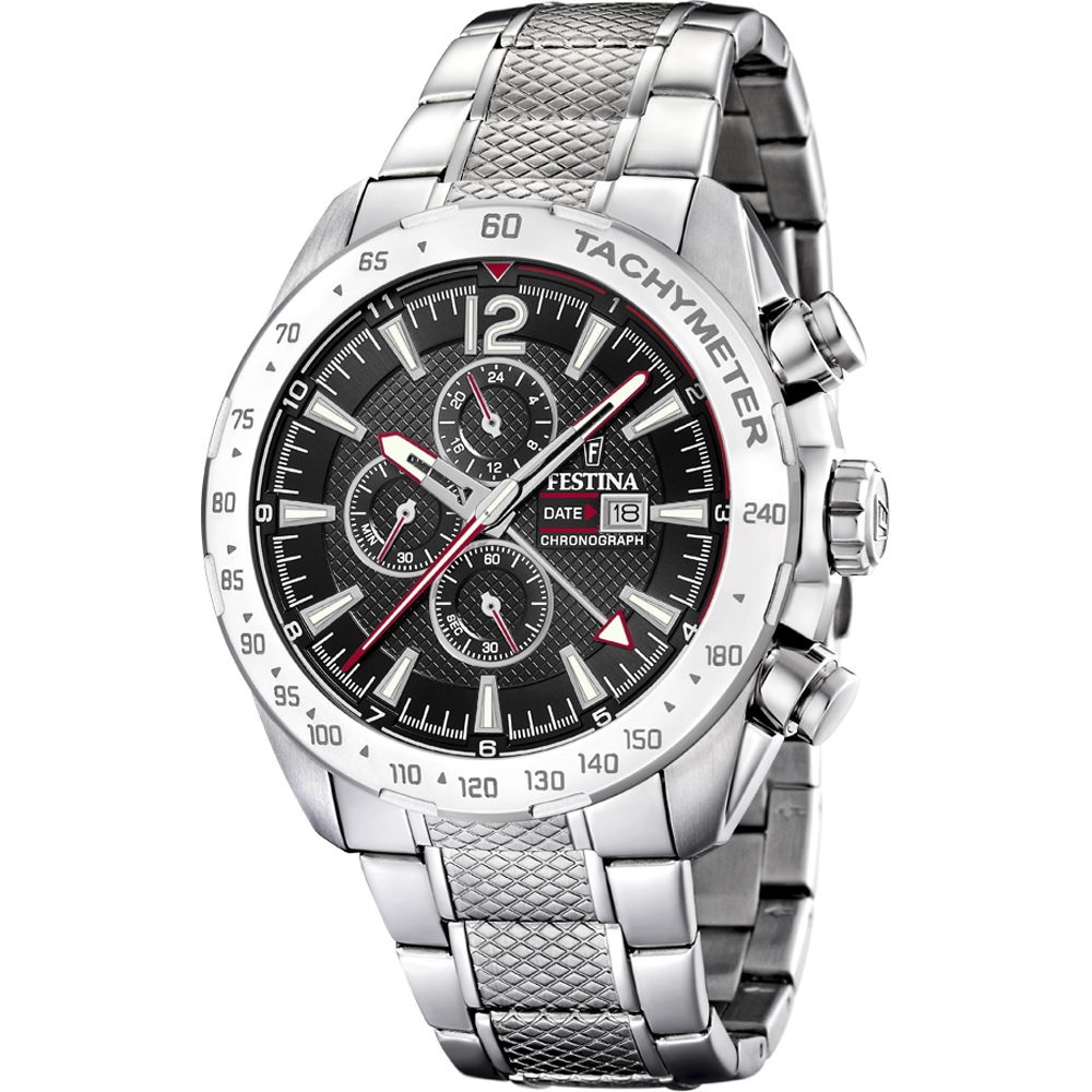 Festina F20439/4 Chrono sport horloge • EAN: 8430622736605 • Horloge.nl