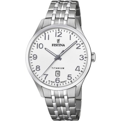 Festina Classics F20466/1 Titanium Horloge