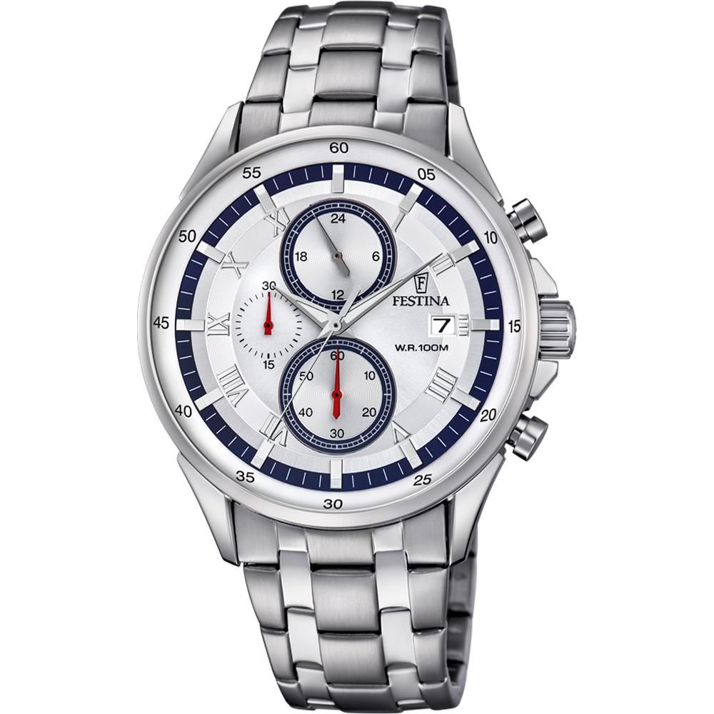 Festina Chrono Sport F6853/1 Timeless Chronograph Horloge