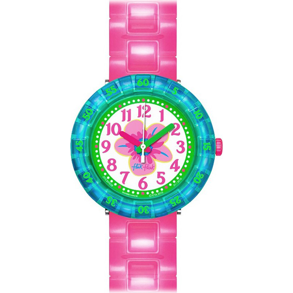Flik Flak 7+ Power Time FCSP028 Chewy Pink Horloge