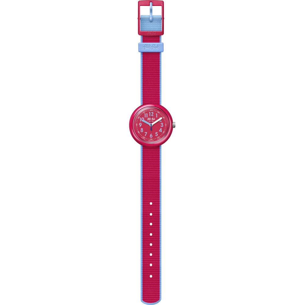 Flik Flak 5+ Power Time FPNP045 Color Blast Red Horloge