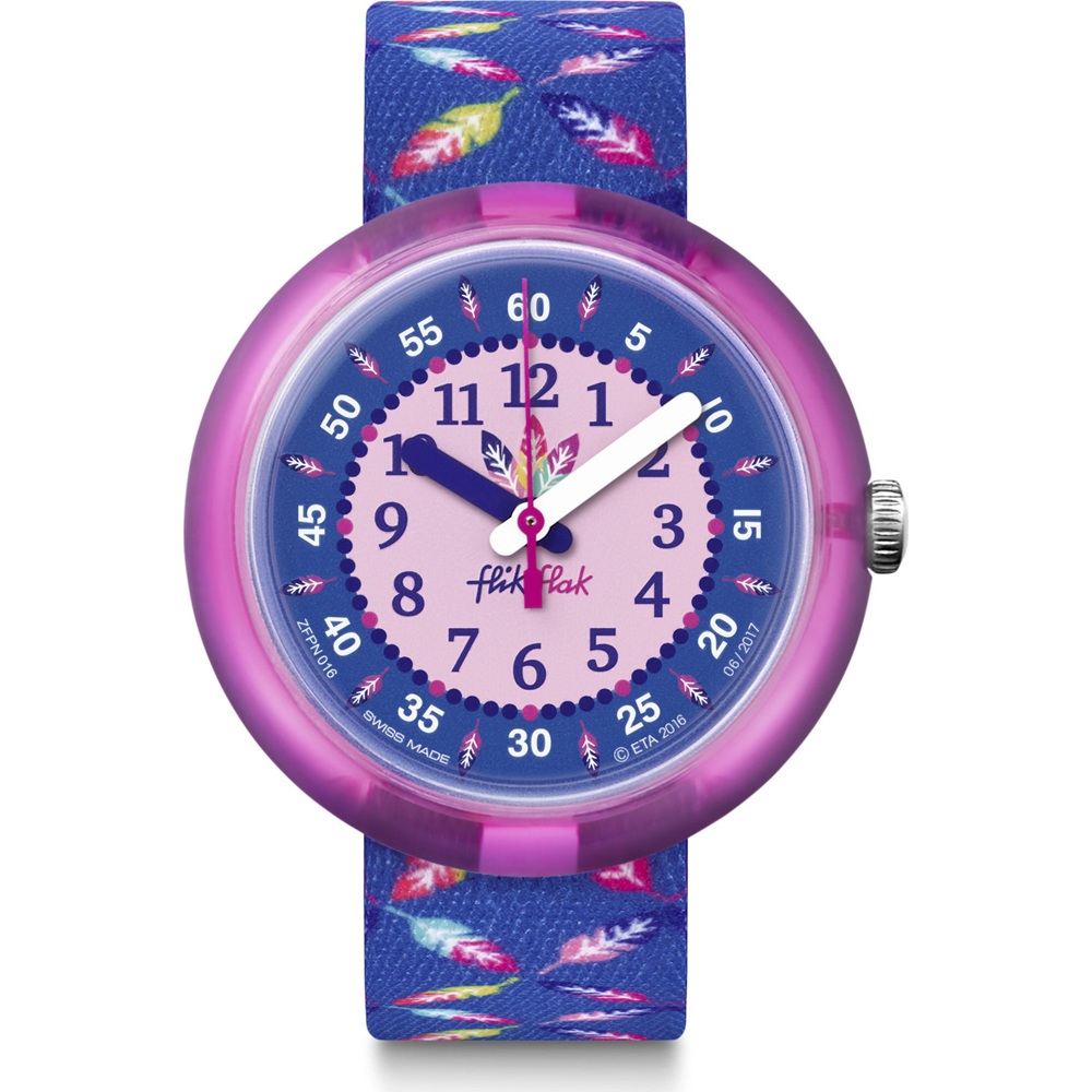 Flik Flak 5+ Power Time FPNP016 Cool Feather Horloge