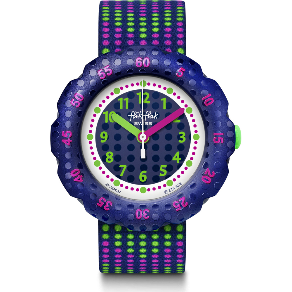 Flik Flak FPSP037 Dots 2.0 Horloge