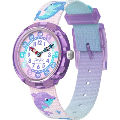 Flik Flak 3+ Story Time FBNP255 Happy Dolphins Horloge