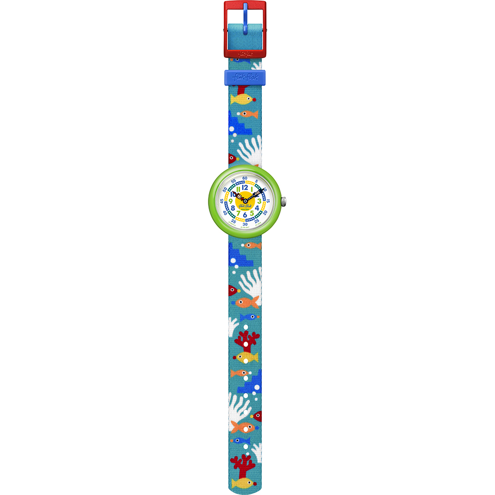 Flik Flak 3+ Story Time FBNP113 Fish'N'Reef Horloge