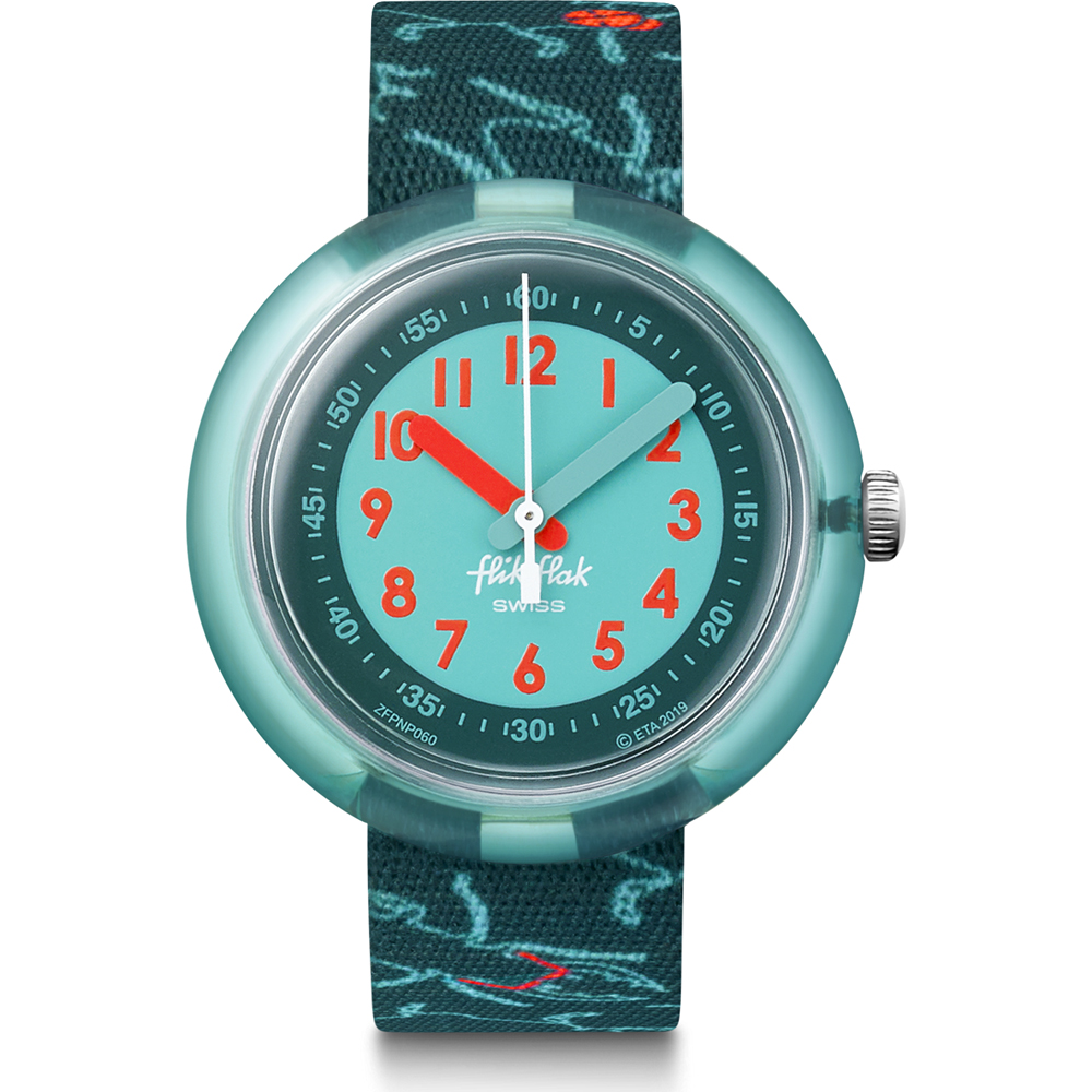 Flik Flak 5+ Power Time FPNP060 Funky Bugs Horloge