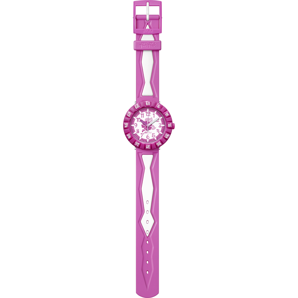 Flik Flak 7+ Power Time FCSP054 Hibipink Horloge