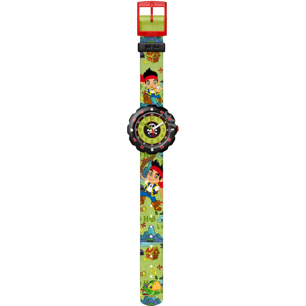 Flik Flak FLSP005 Disney - Jake And The Neverland Horloge