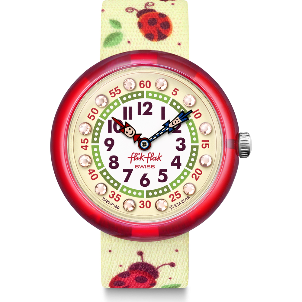 Flik Flak FBNP150 Mariquita Horloge