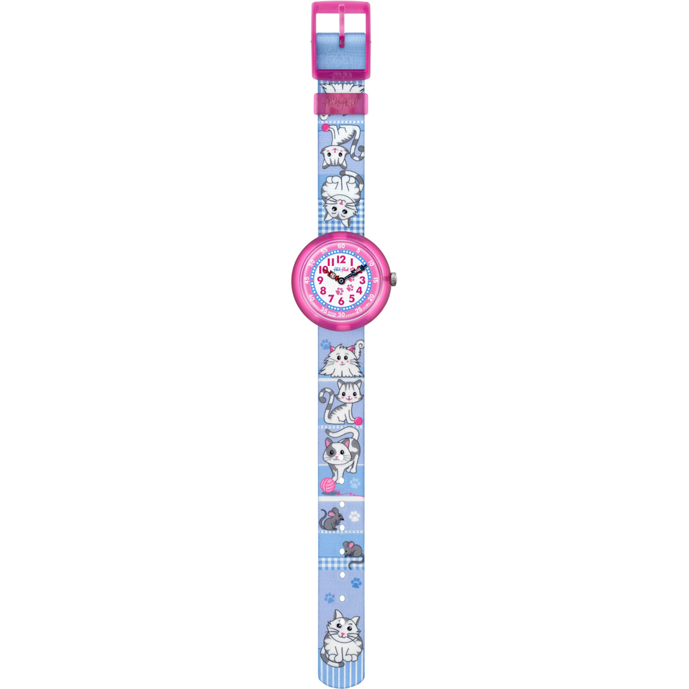 Flik Flak 3+ Story Time FBNP012 Miau Miau Horloge