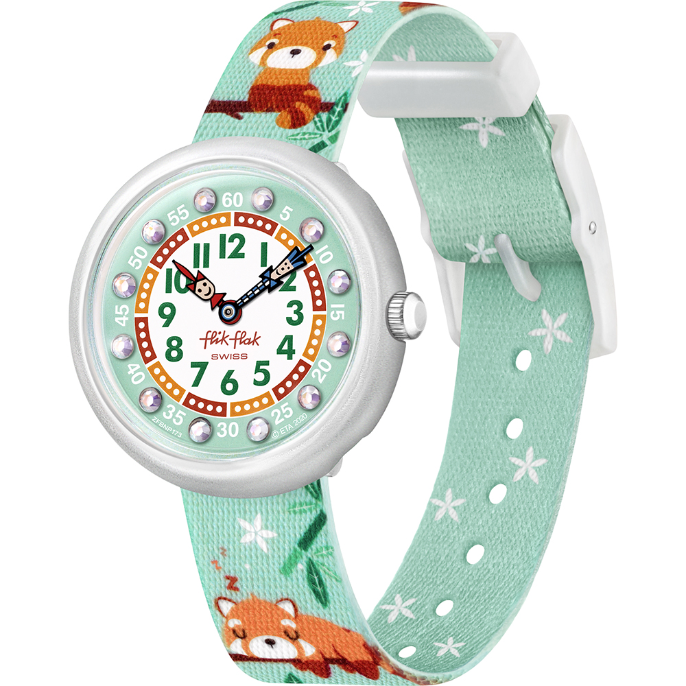 Flik Flak 3+ Story Time FBNP173 Pandamazing Horloge