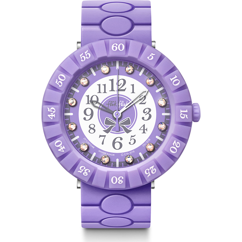 Flik Flak 7+ Power Time FCSP049 Pretty Lilac Horloge