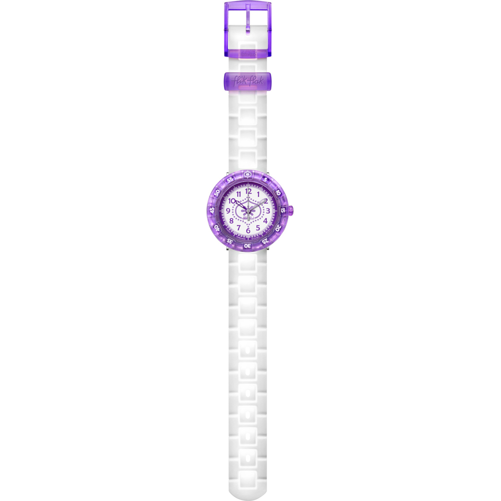 Flik Flak 7+ Power Time FCSP011 Purple Summer Breeze Horloge