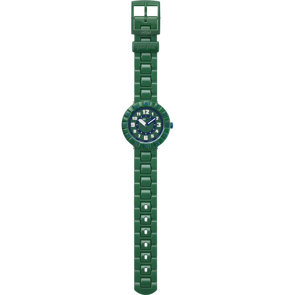 Flik Flak 7+ Power Time FCSP039 Seriously Green Horloge