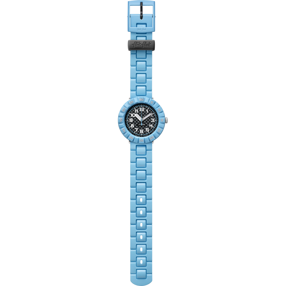 Flik Flak 7+ Power Time FCSP019 Seriously Blue Horloge