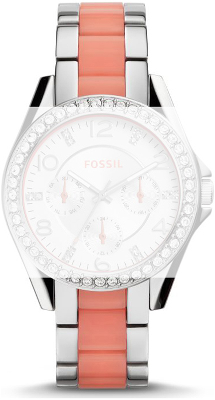 Fossil Straps AES3929 ES3929 Riley Horlogeband