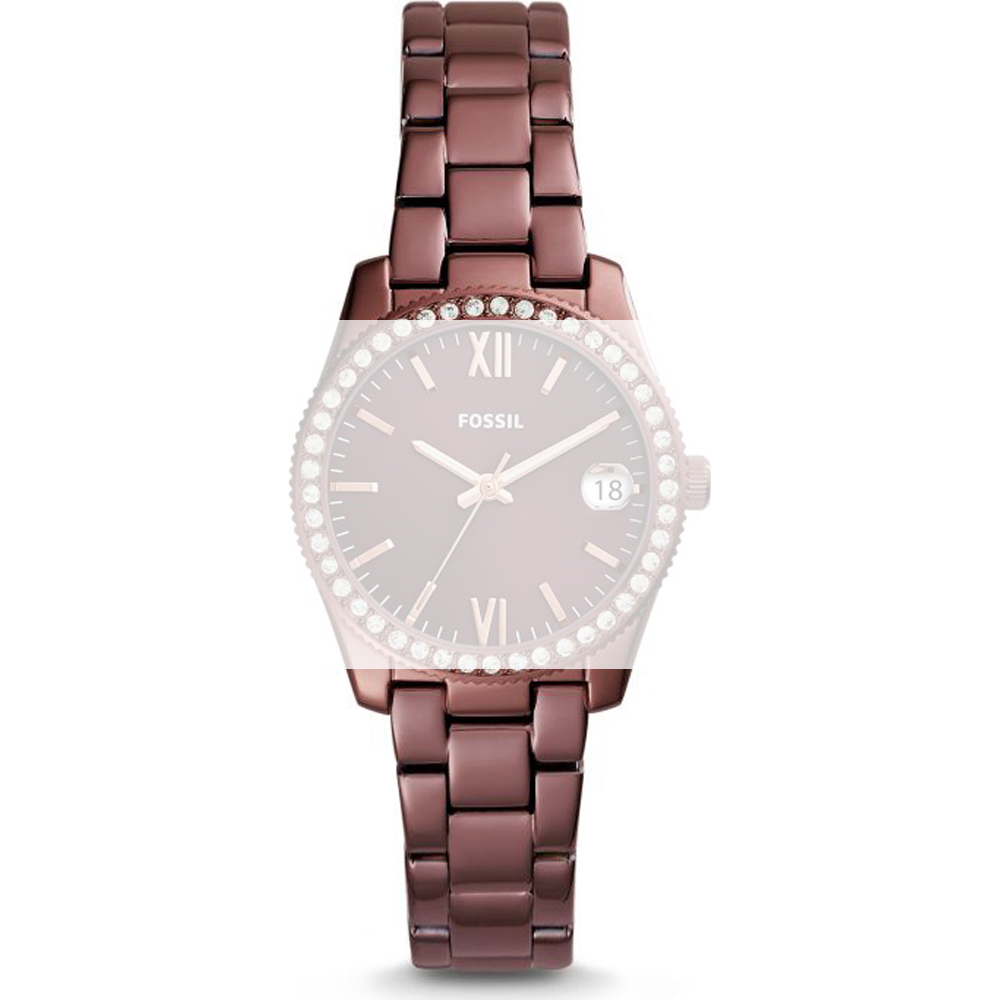 Fossil Straps AES4320 ES4320 Scarlette Horlogeband