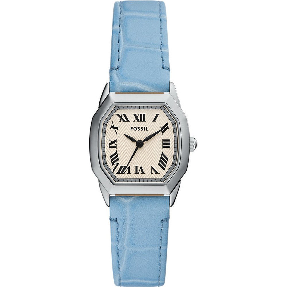 Fossil horloge ES5446 Harlow Watch Ring goudkleurig