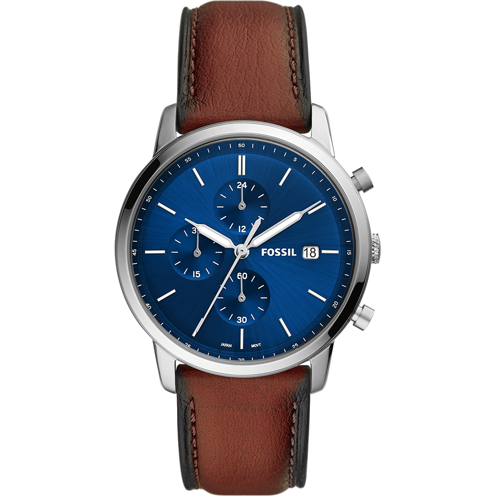 Fossil FS5850 Minimalist Chrono Horloge