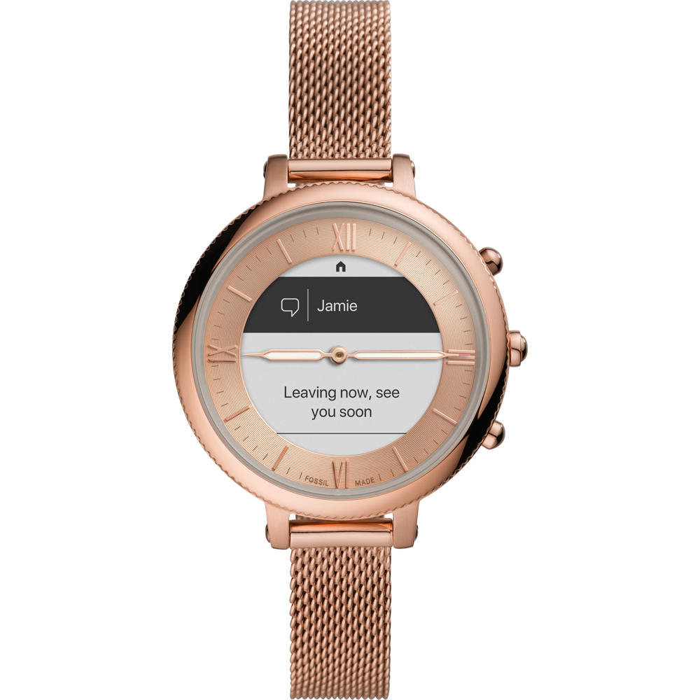 Fossil Smartwatch - Hybrid HR Smartwatch FTW7039 Monroe horloge • EAN:  4064092037333 • Horloge.nl