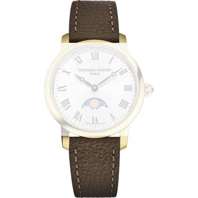 Frederique Constant FCS-BR15X12 Classic Slimline ladies moonphase Horlogeband