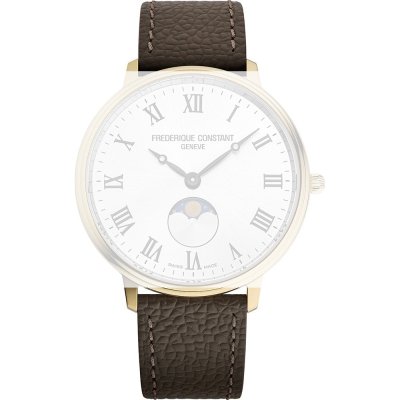 Frederique Constant FCS-BR18X16-GRAINED Classic Moonphase Horlogeband