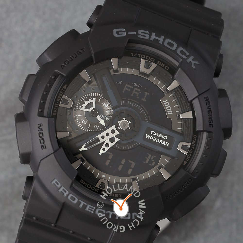 G-Shock Classic Style GA-110-1B Ana-Digi horloge • EAN: 4971850935582 •  Horloge.nl