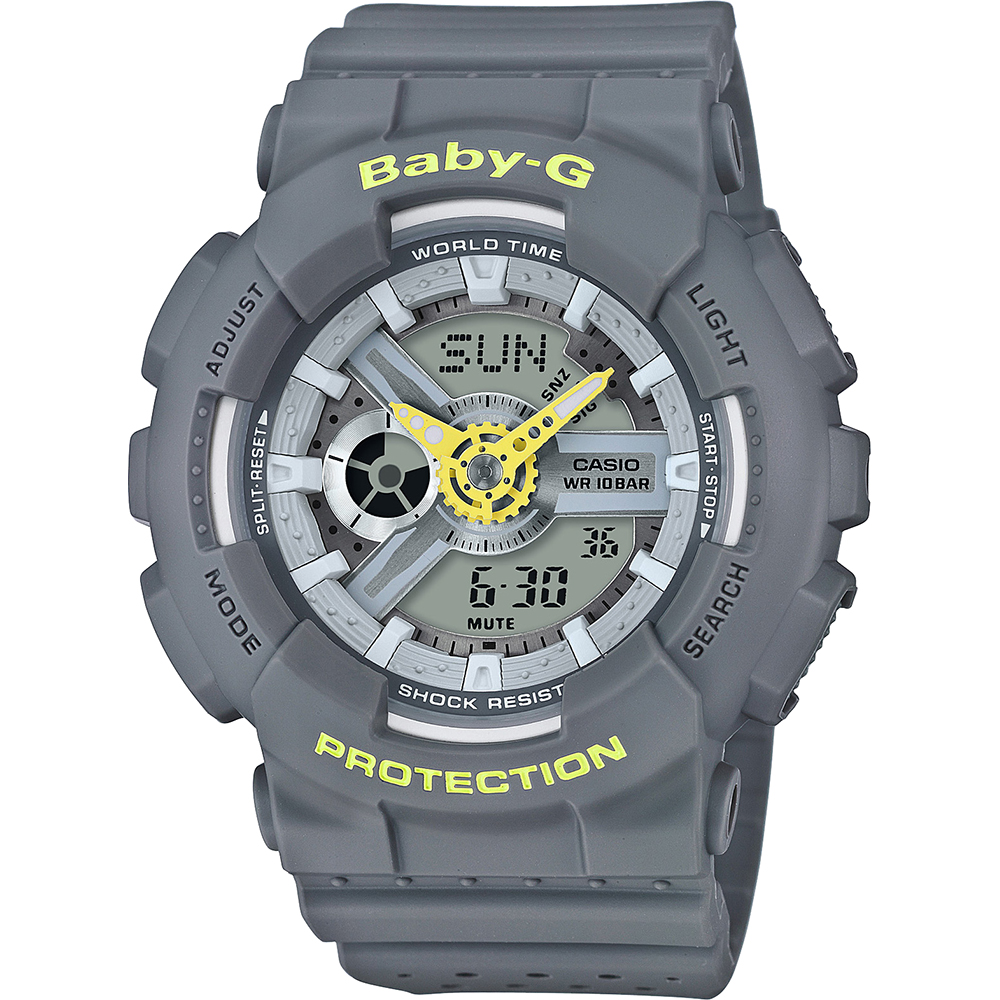 G-Shock Baby-G BA-110PP-8AER Punched Pattern Horloge