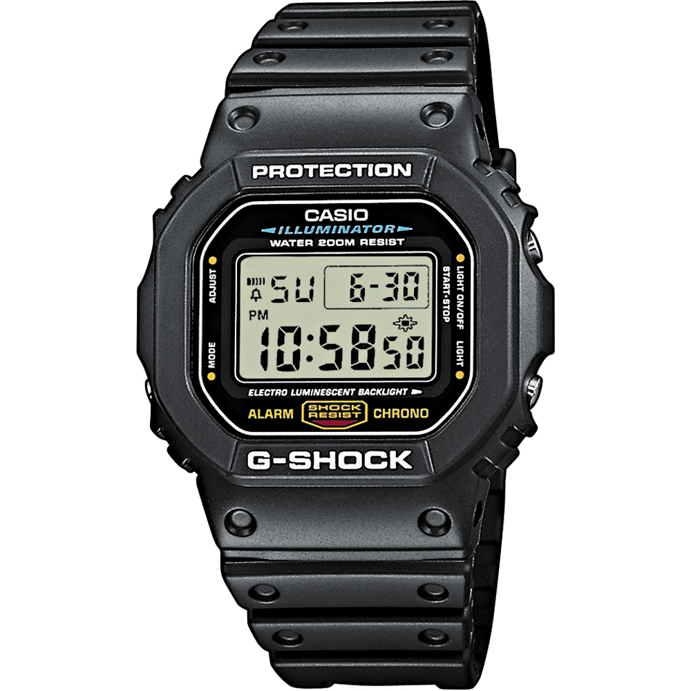 G-Shock Classic Style DW-5600E-1VER Horloge