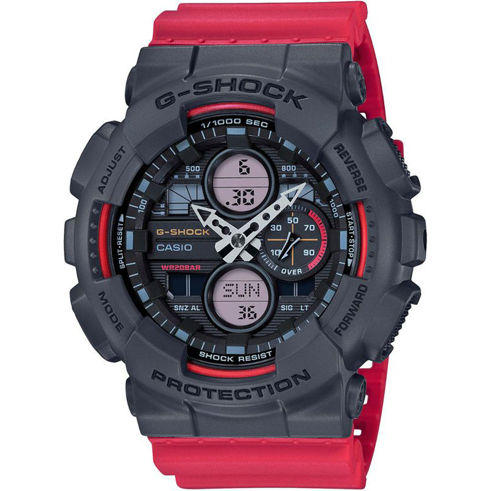 G-Shock Classic Style GA-140-4AER Ana-Digi Horloge