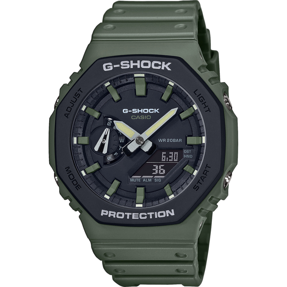 G-Shock Classic Style GA-2110SU-3AER Carbon Core - Classic Horloge