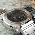 Geheel metalen solar horloge met Bluetooth Lente/Zomer collectie G-Shock