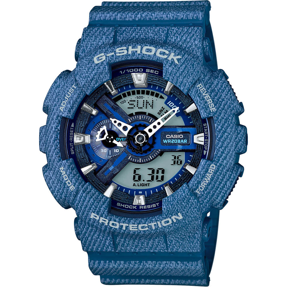 G-Shock Classic Style GA-110DC-2A Denim Color Horloge