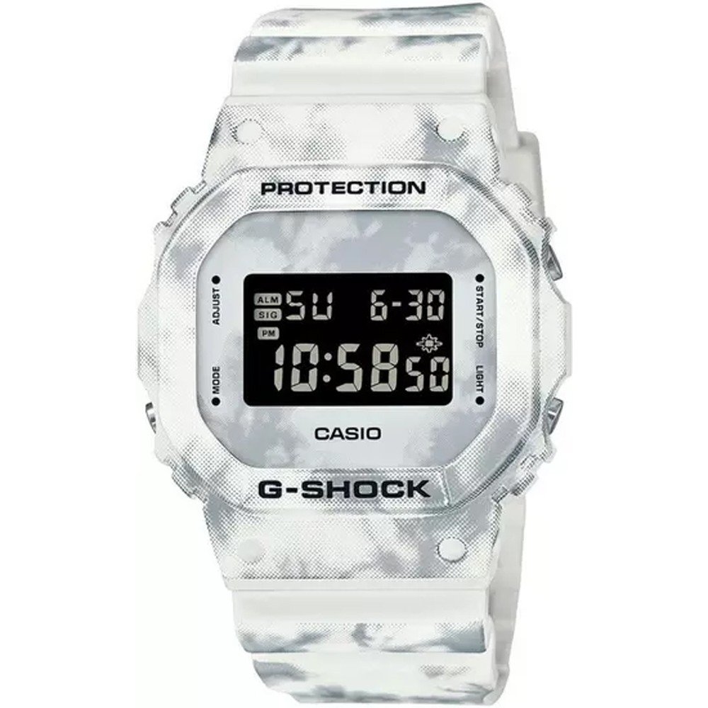 G-Shock DW-5600GC-7ER Grunge Snow Camouflage Horloge