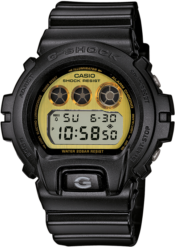 G-Shock Classic Style DW-6900PL-1 Polarized Horloge