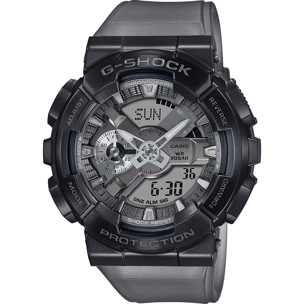 G-Shock Classic Style GM-110MF-1AER Night fog Metal Covered Horloge