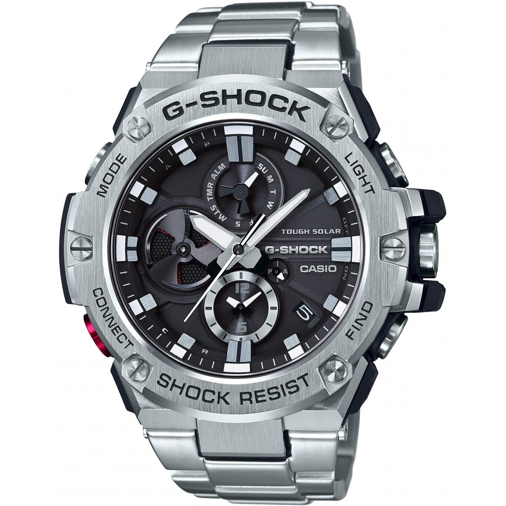 flexibel herinneringen Snikken G-Shock G-Steel GST-B100D-1AER G-Steel horloge • EAN: 4549526168222 •  Horloge.nl