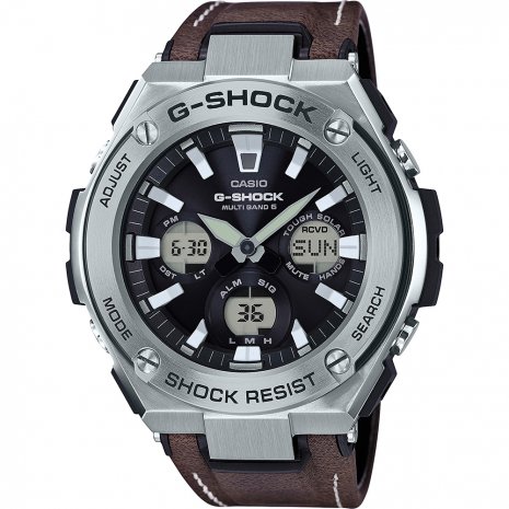 G-Shock G-Steel Tough Leather horloge