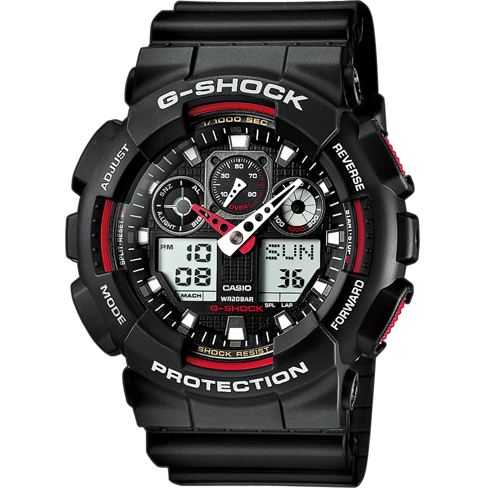 G-Shock Classic Style GA-100-1A4ER Ana-Digi Horloge