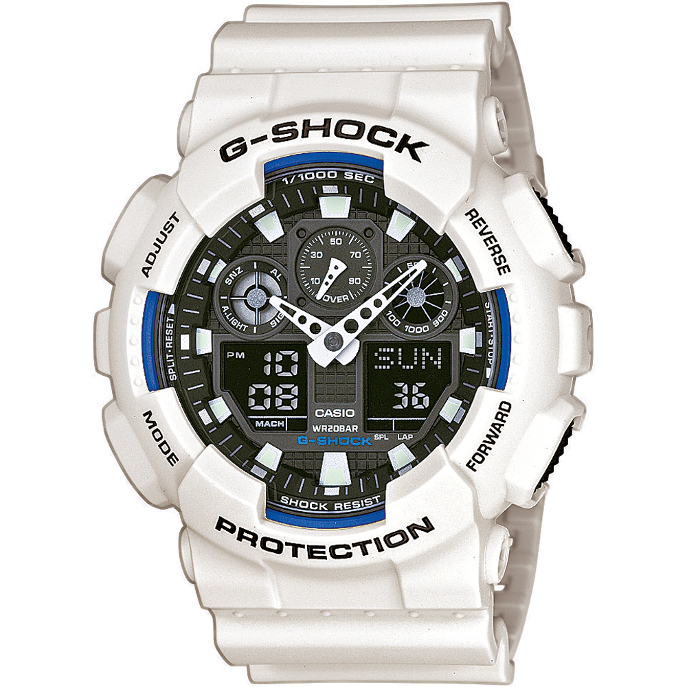 G-Shock Classic Style GA-100B-7AER Ana-Digi Horloge