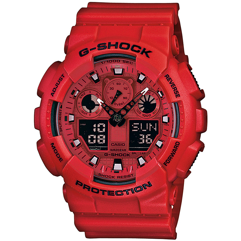 G-Shock Classic Style GA-100C-4A Horloge