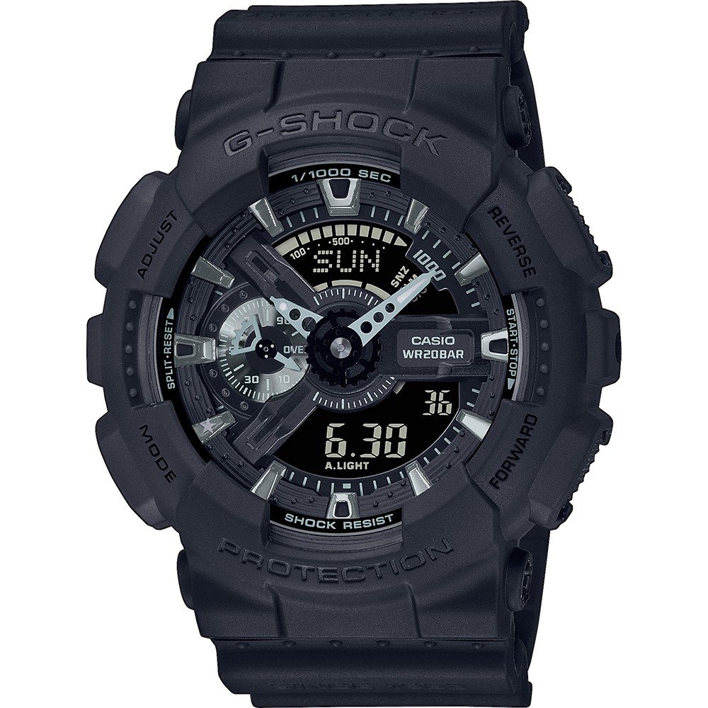 G-Shock Classic Style GA-114RE-1AER Remaster Black Horloge