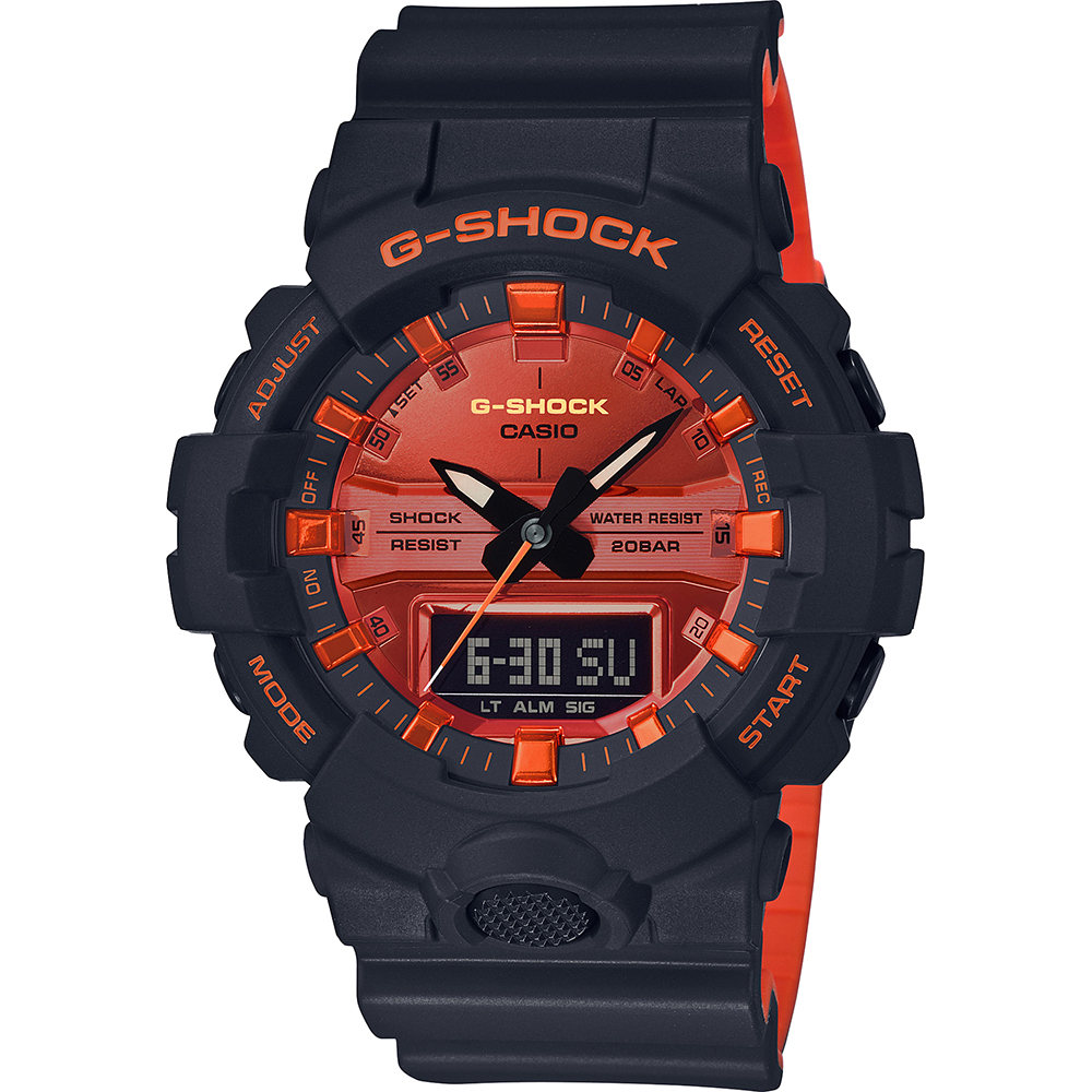 G-Shock Classic Style GA-800BR-1A Horloge
