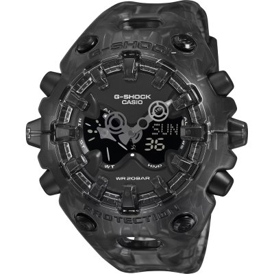 G-Shock Classic Style GA-V01SKE-8AER Big Case Transparant Horloge