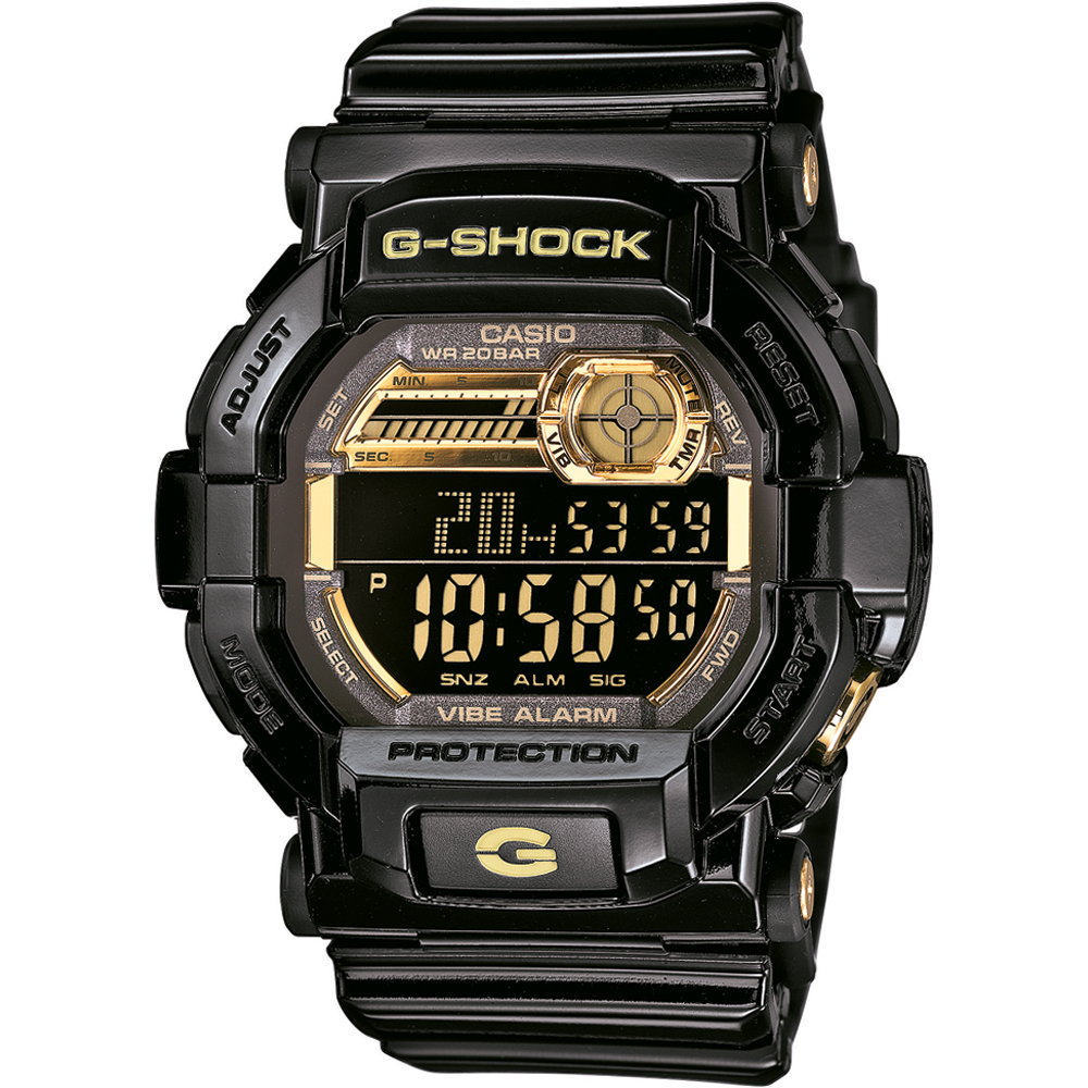 G-Shock Classic Style GD-350BR-1 Garrish Brown Horloge