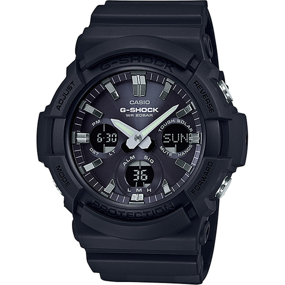 G-Shock Classic Style GAS-100B-1A Solar Horloge