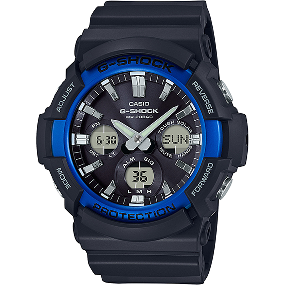 G-Shock Classic Style GAS-100B-1A2 Solar Horloge