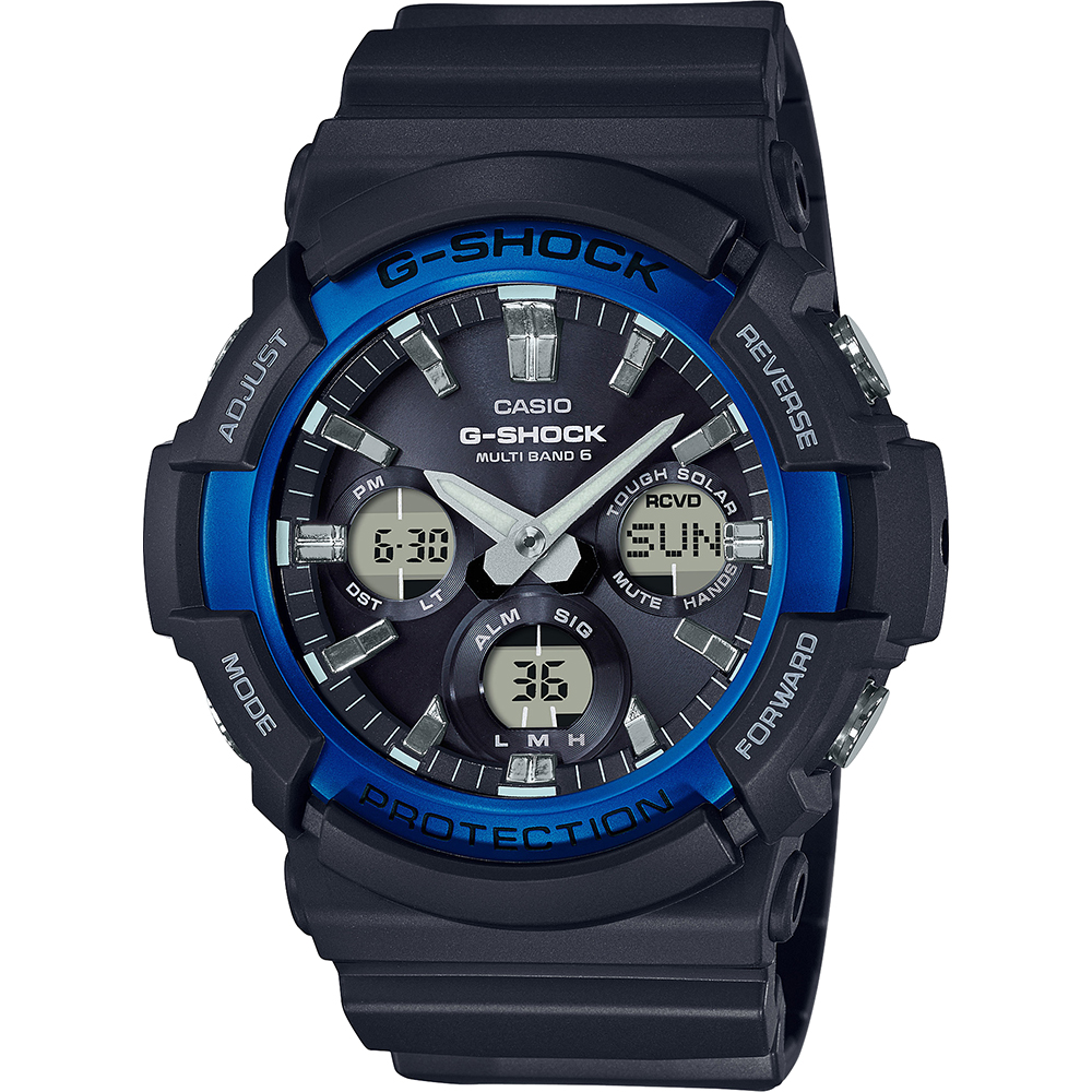 G-Shock Classic Style GAW-100B-1A2ER Waveceptor Horloge