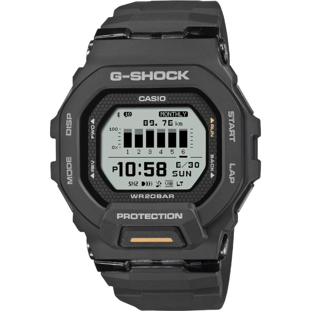 rw-2241) G-SHOCK G-SQUAD GBD-200 クオーツ G-Shock G-Squad GBD-200-1A1ER Horloge • EAN: 4549526411557
